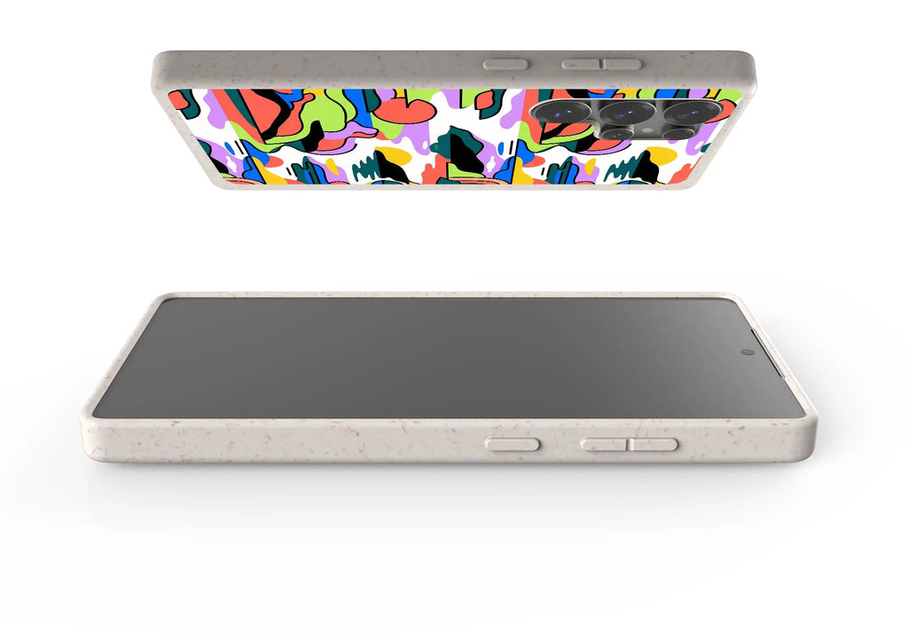Archipelago Color Motion by Salla Niemi — Samsung Galaxy Bio-degradable Case — Finnaij