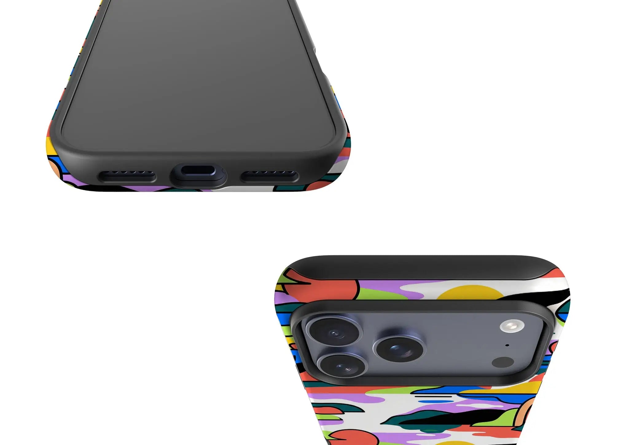Archipelago Color Motion by Salla Niemi — Tough Case for iPhone — Finnaij