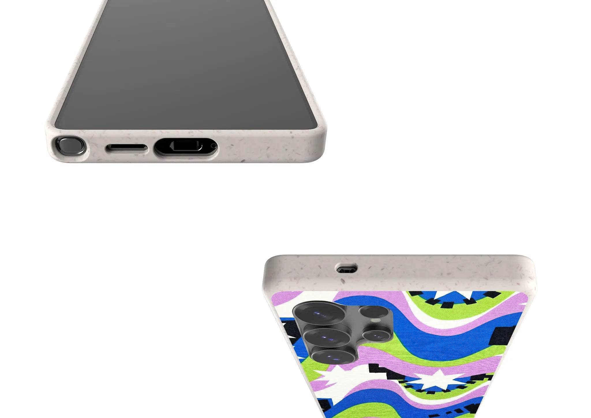 Aurora Pop Burst by Salla Niemi — Samsung Galaxy Bio-degradable Case — Finnaij