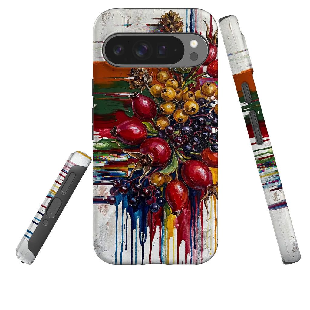 Autumn Berries and Botanicals by Frida Lövström — Tough Case for Google — Three Quarter — Finnaij
