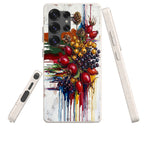 Autumn Berries and Botanicals by Frida Lövström — Samsung Galaxy Bio-degradable Case — Three Quarter — Finnaij