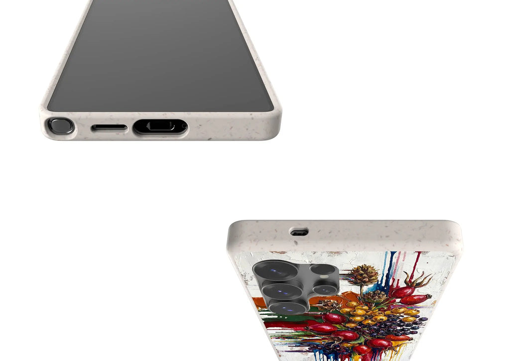 Autumn Berries and Botanicals by Frida Lövström — Samsung Galaxy Bio-degradable Case — Finnaij