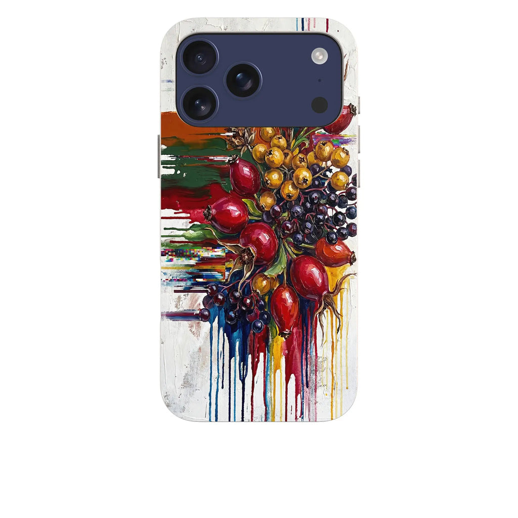 Autumn Berries and Botanicals by Frida Lövström — iPhone Bio-degradable Case — Finnaij