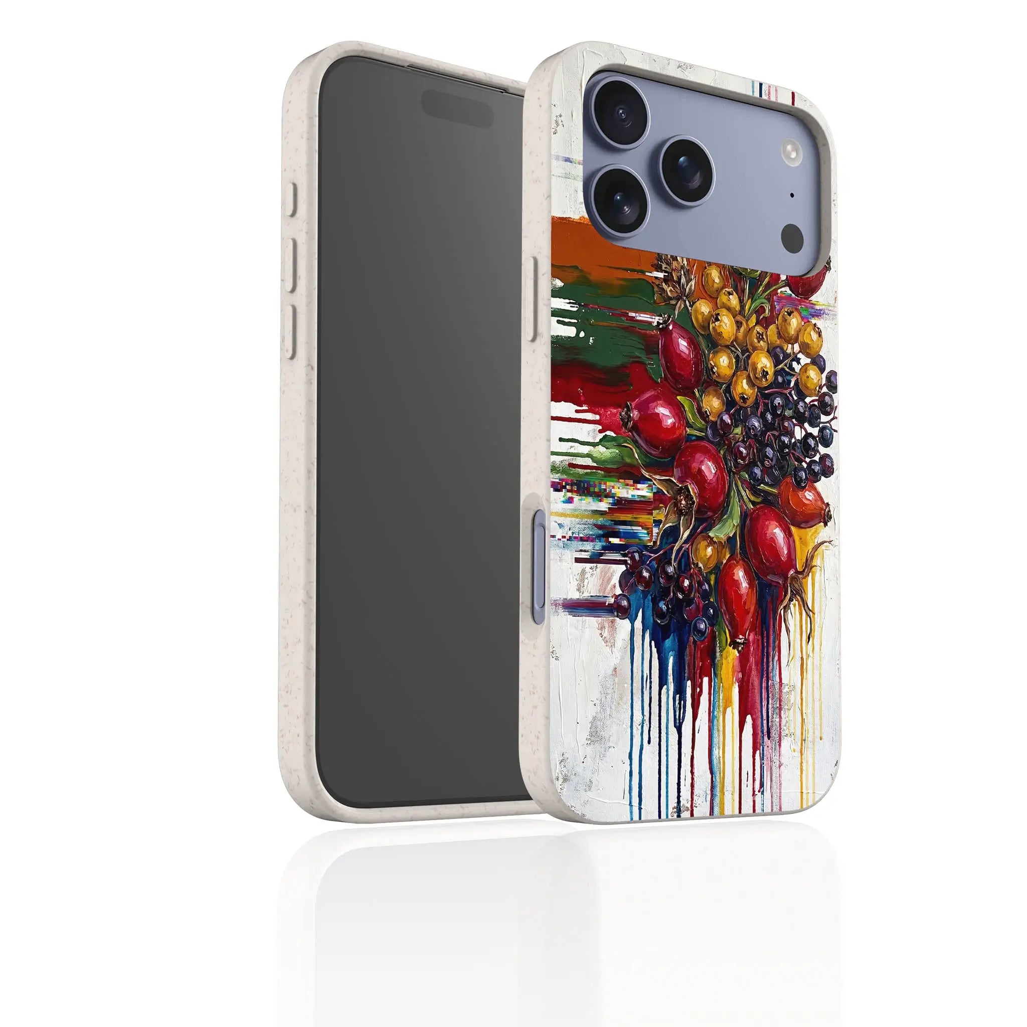 Autumn Berries and Botanicals by Frida Lövström — iPhone Bio-degradable Case — Finnaij
