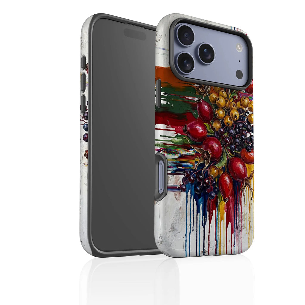 Autumn Berries and Botanicals by Frida Lövström — Tough Case for iPhone — Finnaij