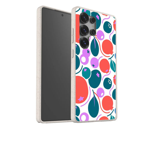 Berry Icon Remix by Salla Niemi — Samsung Galaxy Bio-degradable Case — Finnaij