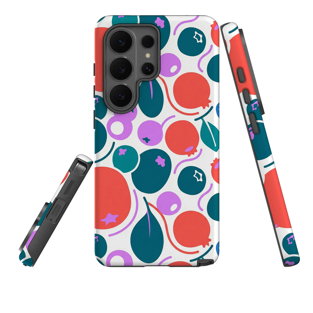 Berry Icon Remix by Salla Niemi — Tough Case for Samsung — Three Quarter — Finnaij