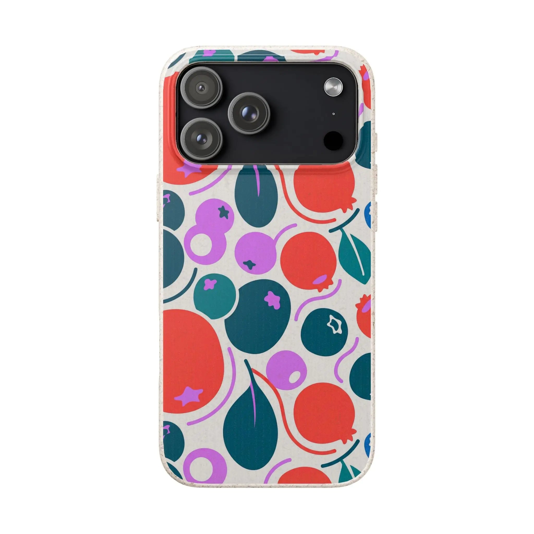 Berry Icon Remix by Salla Niemi — iPhone Bio-degradable Case — Finnaij