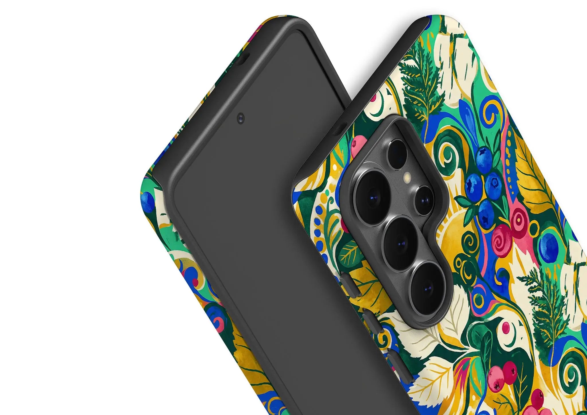 Berry Meadow Glow by Aino Kallio — Tough Case for Samsung — Finnaij