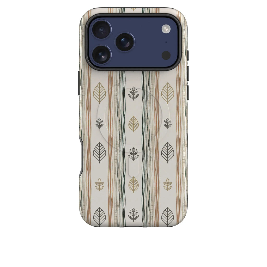 Birch Linen Harmony by Elsi Vaarala — Magsafe Tough Case for iPhone — Finnaij