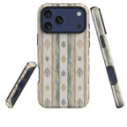 Birch Linen Harmony by Elsi Vaarala — Magsafe Tough Case for iPhone — Three Quarter — Finnaij