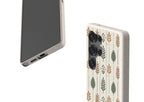 Birch and Linen Pattern by Elsi Vaarala — Samsung Galaxy Bio-degradable Case — Finnaij