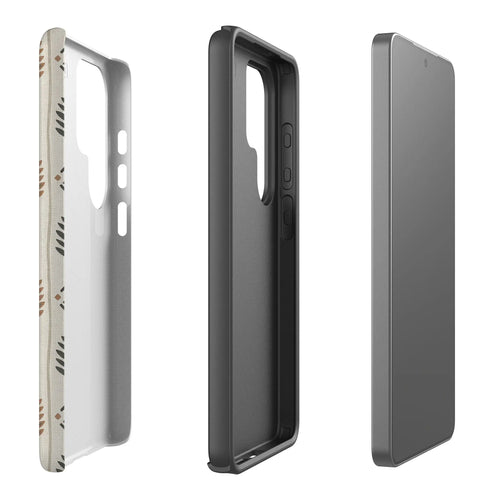 Birch and Linen Pattern by Elsi Vaarala — Tough Case for Samsung — Finnaij