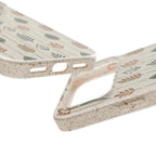 Birch and Linen Pattern by Elsi Vaarala — iPhone Bio-degradable Case — Finnaij