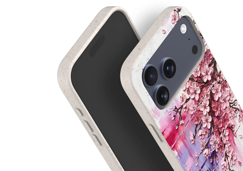 Cherry Blossoms by Frida Lövström — iPhone Bio-degradable Case — Finnaij