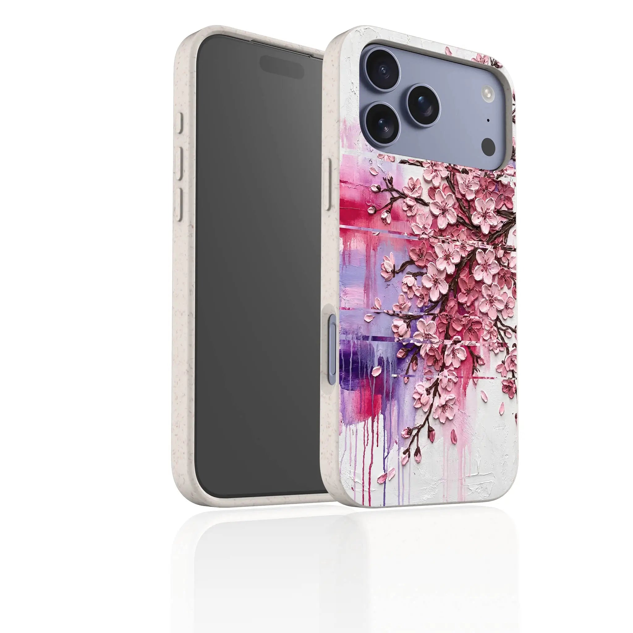 Cherry Blossoms by Frida Lövström — iPhone Bio-degradable Case — Finnaij