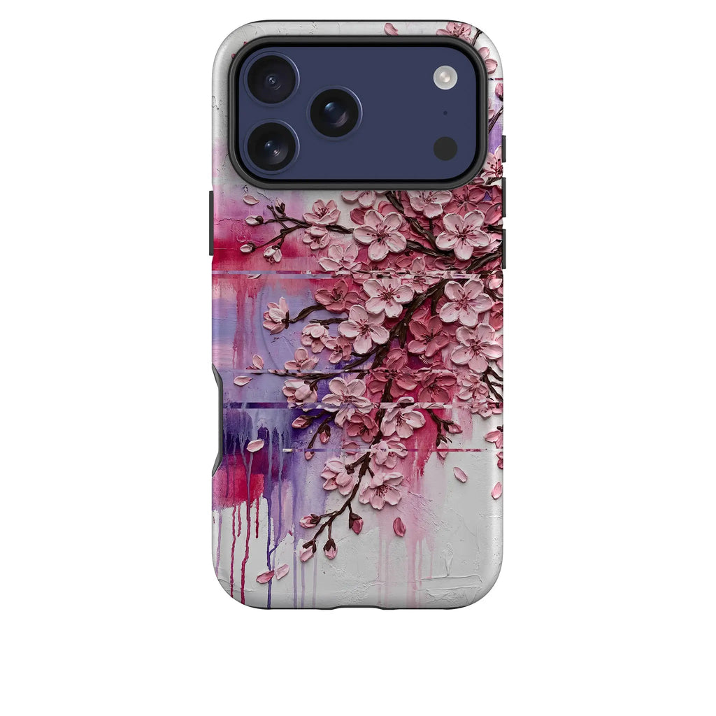 Cherry Blossoms by Frida Lövström — Magsafe Tough Case for iPhone — Finnaij