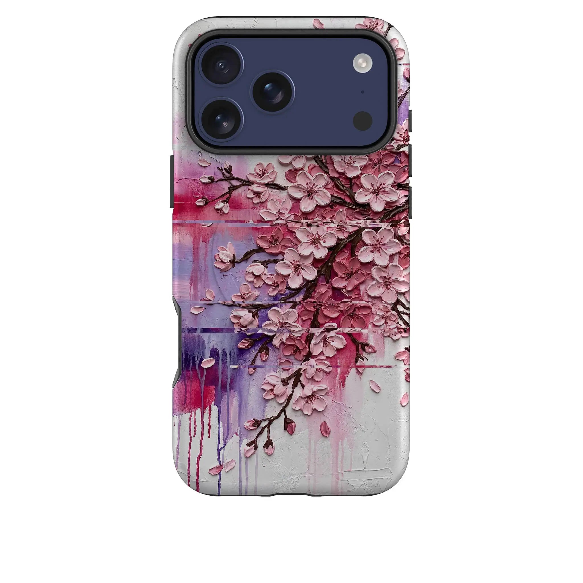 Cherry Blossoms by Frida Lövström — Magsafe Tough Case for iPhone — Finnaij