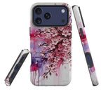 Cherry Blossoms by Frida Lövström — Tough Case for iPhone — Three Quarter — Finnaij