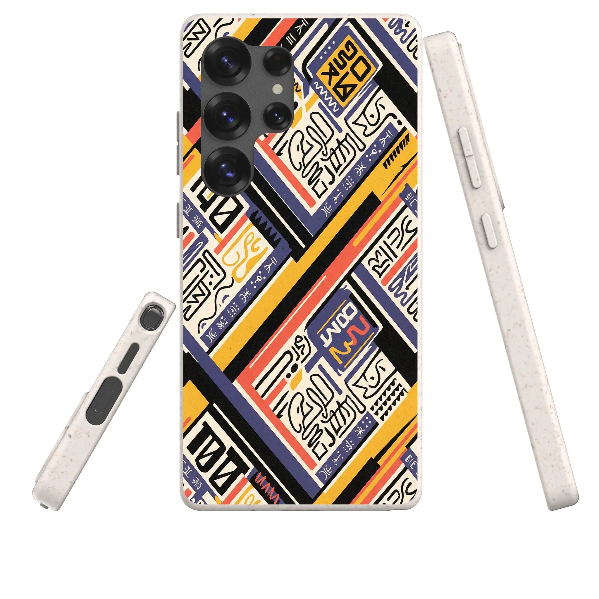 Danfo After Dark by Ada Okoye — Samsung Galaxy Bio-degradable Case — Three Quarter — Finnaij