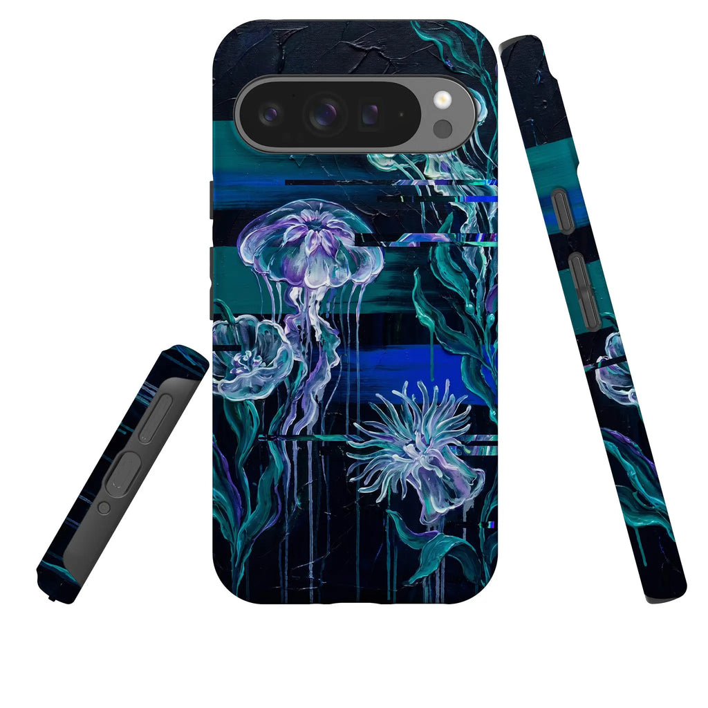 Deep-Sea Underwater Botanical Fantasy by Frida Lövström — Tough Case for Google — Three Quarter — Finnaij
