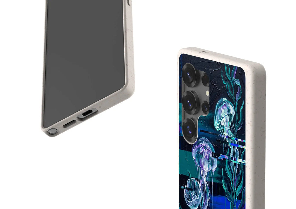 Deep-Sea Underwater Botanical Fantasy by Frida Lövström — Samsung Galaxy Bio-degradable Case — Finnaij