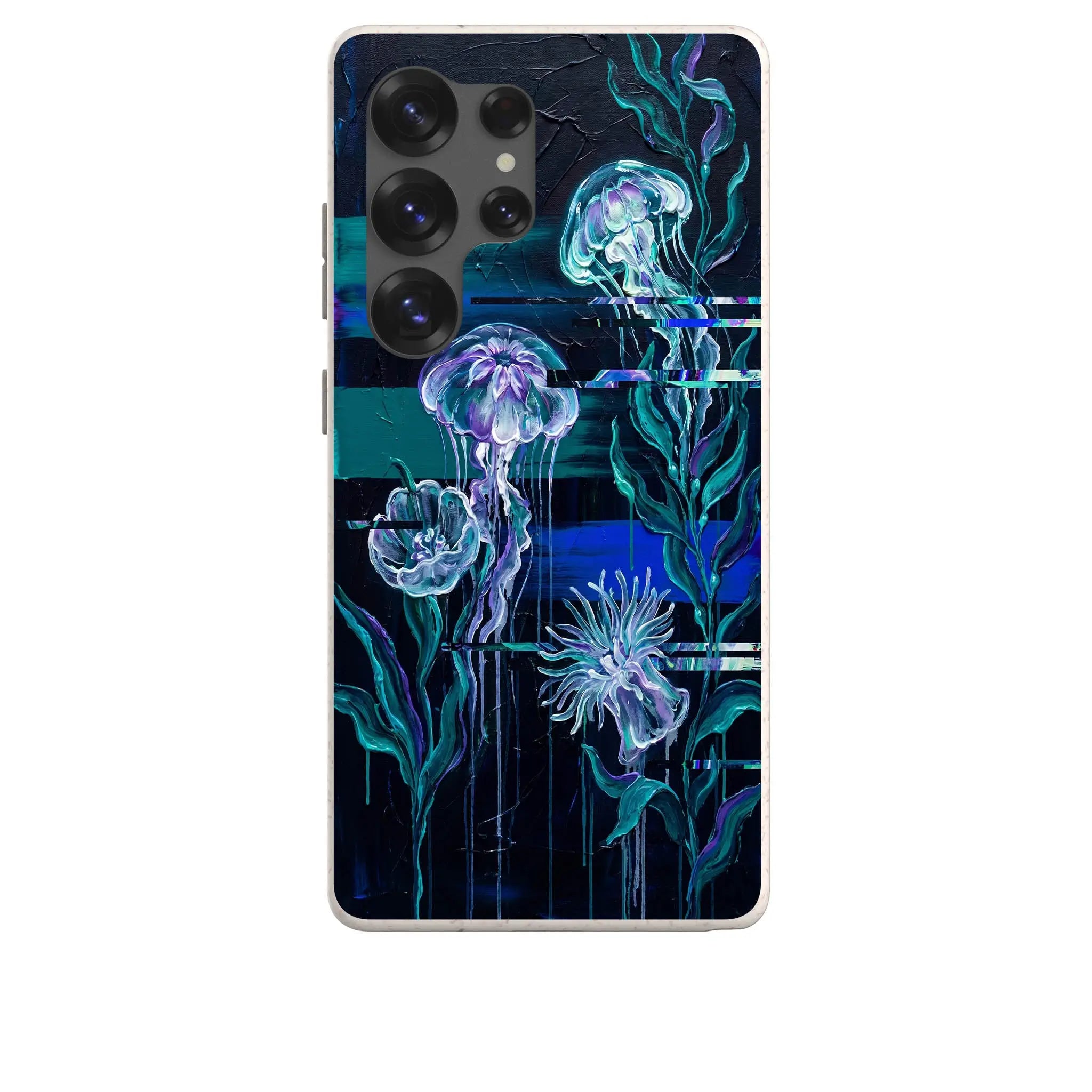 Deep-Sea Underwater Botanical Fantasy by Frida Lövström — Samsung Galaxy Bio-degradable Case — Finnaij