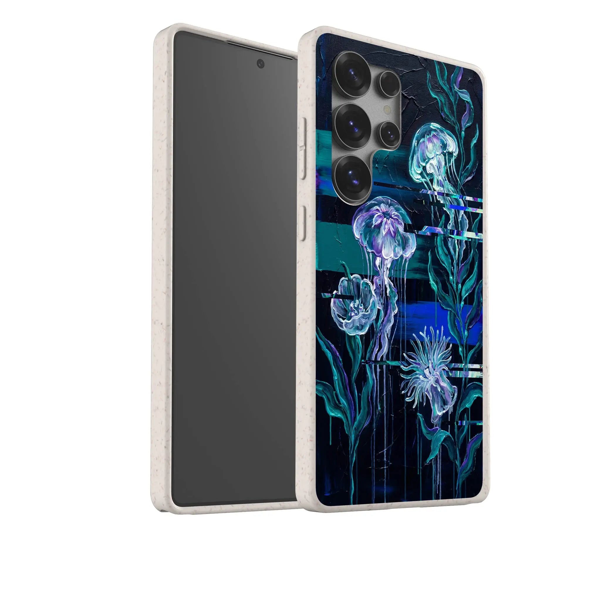 Deep-Sea Underwater Botanical Fantasy by Frida Lövström — Samsung Galaxy Bio-degradable Case — Finnaij