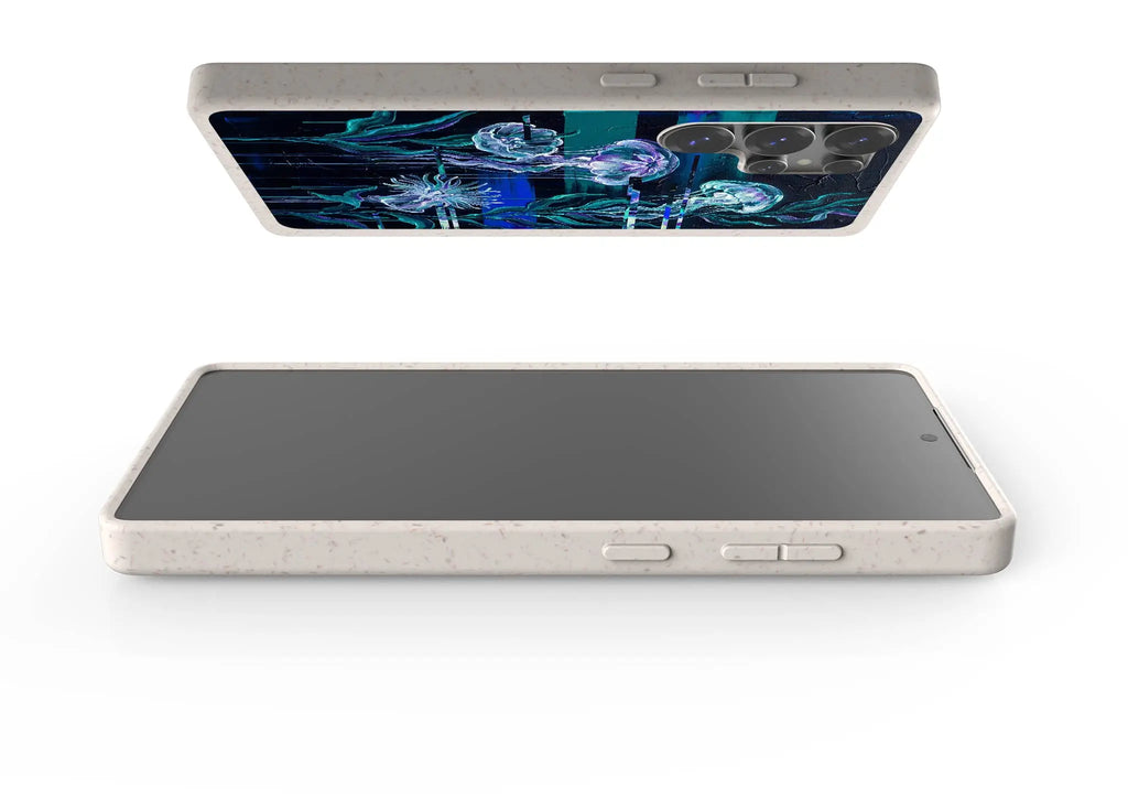 Deep-Sea Underwater Botanical Fantasy by Frida Lövström — Samsung Galaxy Bio-degradable Case — Finnaij