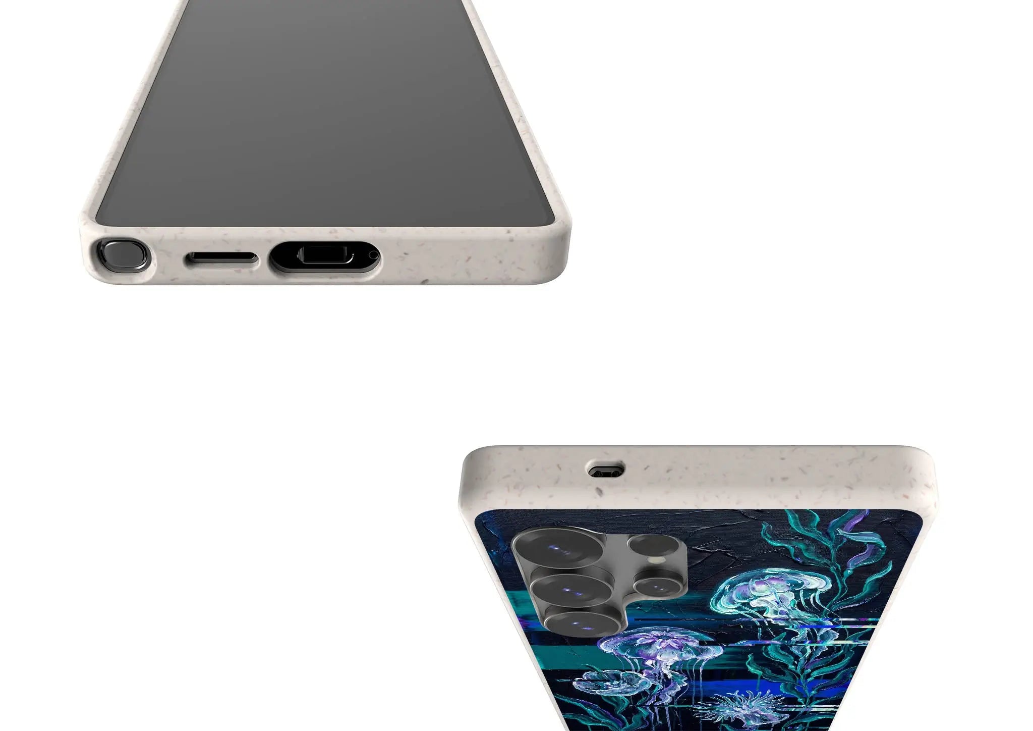 Deep-Sea Underwater Botanical Fantasy by Frida Lövström — Samsung Galaxy Bio-degradable Case — Finnaij