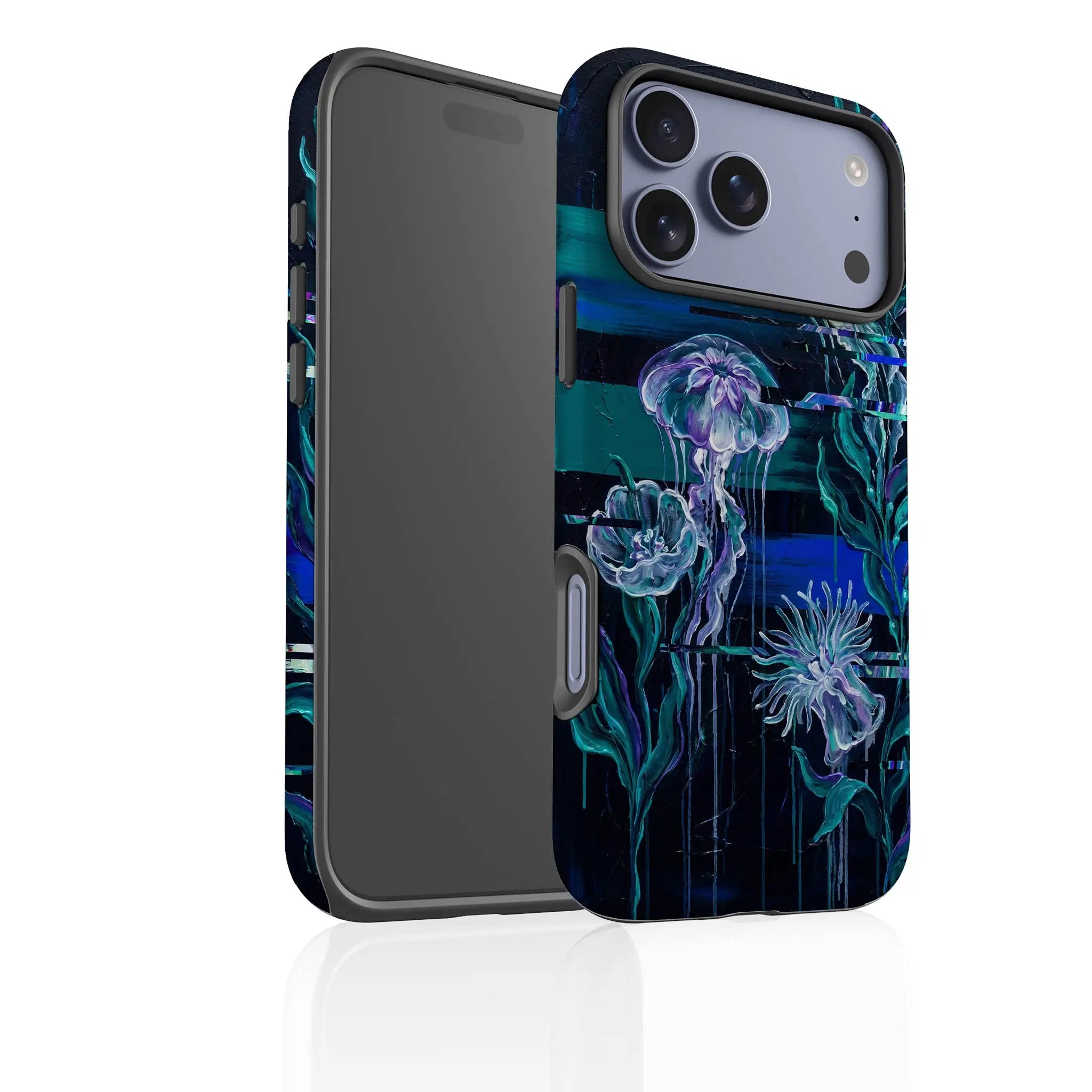 Deep-Sea Underwater Botanical Fantasy by Frida Lövström — Tough Case for iPhone — Finnaij