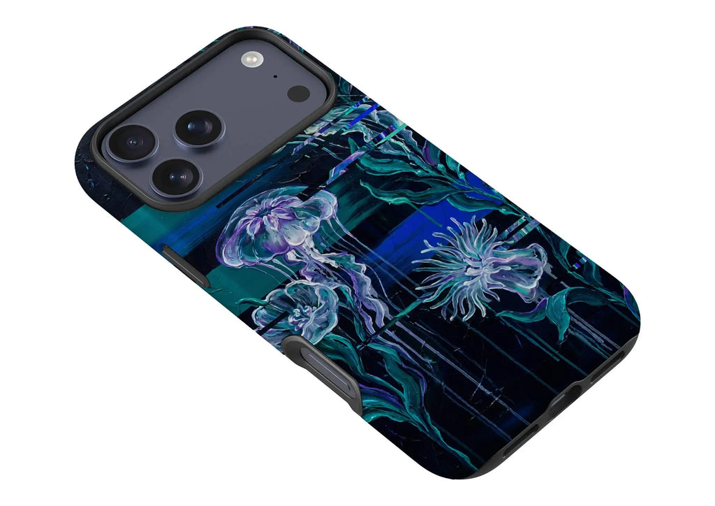 Deep-Sea Underwater Botanical Fantasy by Frida Lövström — Magsafe Tough Case for iPhone — Finnaij