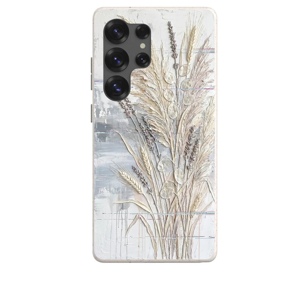Dried Flowers and Grasses by Frida Lövström — Samsung Galaxy Bio-degradable Case — Finnaij