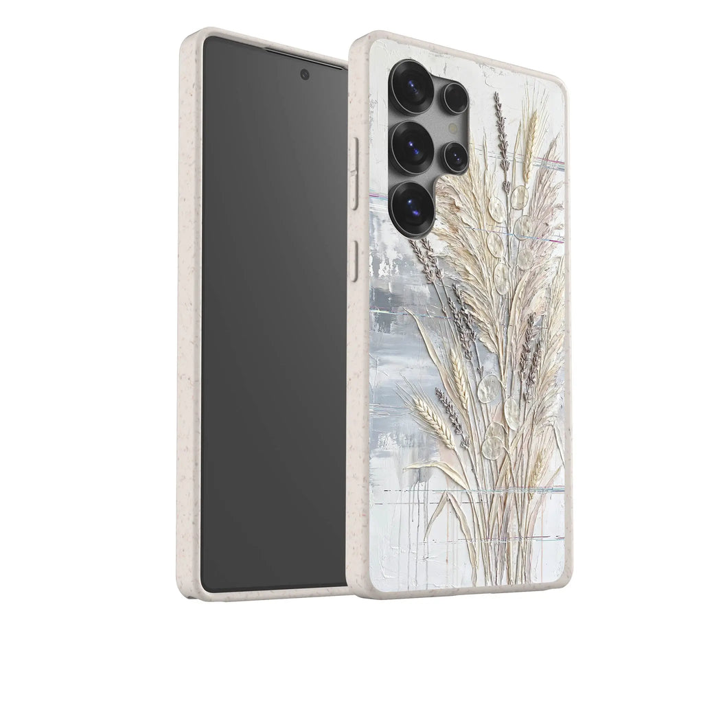 Dried Flowers and Grasses by Frida Lövström — Samsung Galaxy Bio-degradable Case — Finnaij