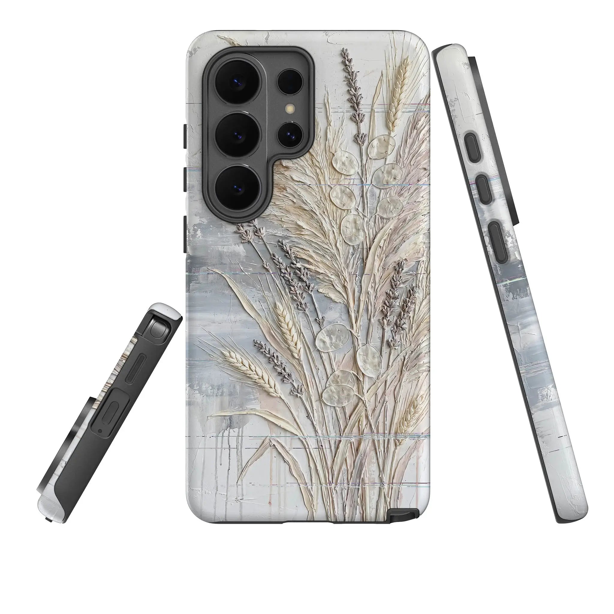 Dried Flowers and Grasses by Frida Lövström — Tough Case for Samsung — Three Quarter — Finnaij
