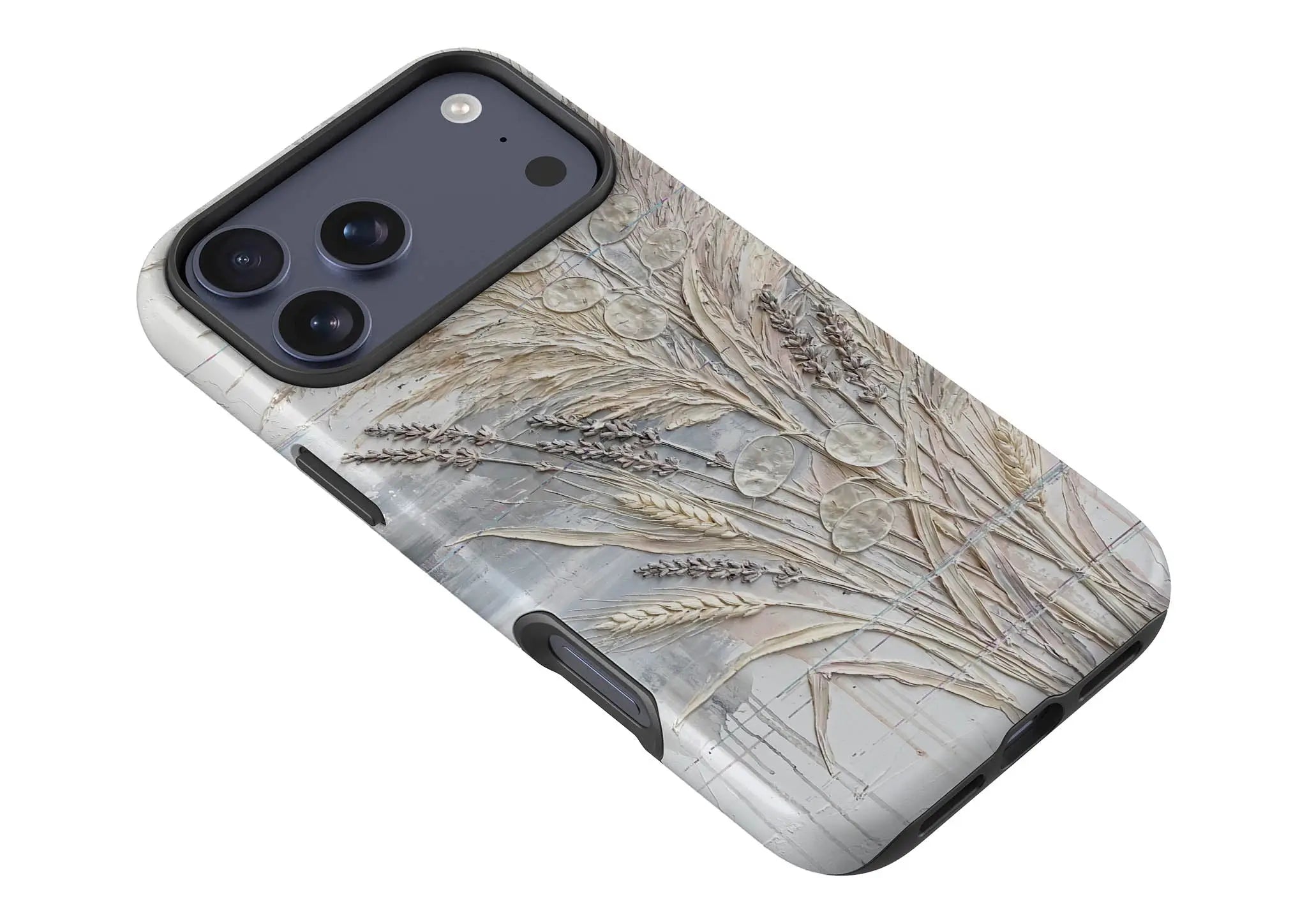 Dried Flowers and Grasses by Frida Lövström — Magsafe Tough Case for iPhone — Finnaij