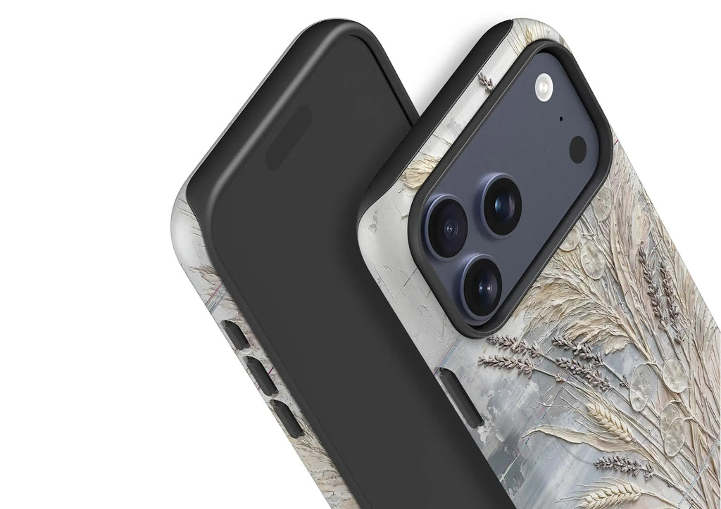 Dried Flowers and Grasses by Frida Lövström — Magsafe Tough Case for iPhone — Finnaij
