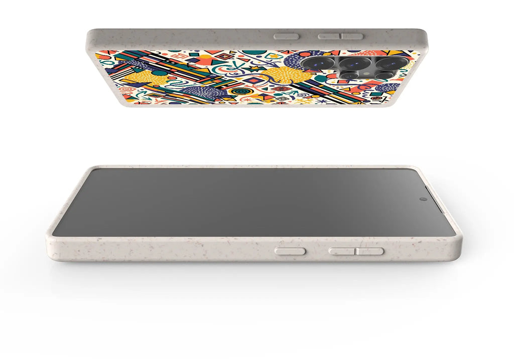 Festival Confetti (Daylight) by Ada Okoye — Samsung Galaxy Bio-degradable Case — Finnaij