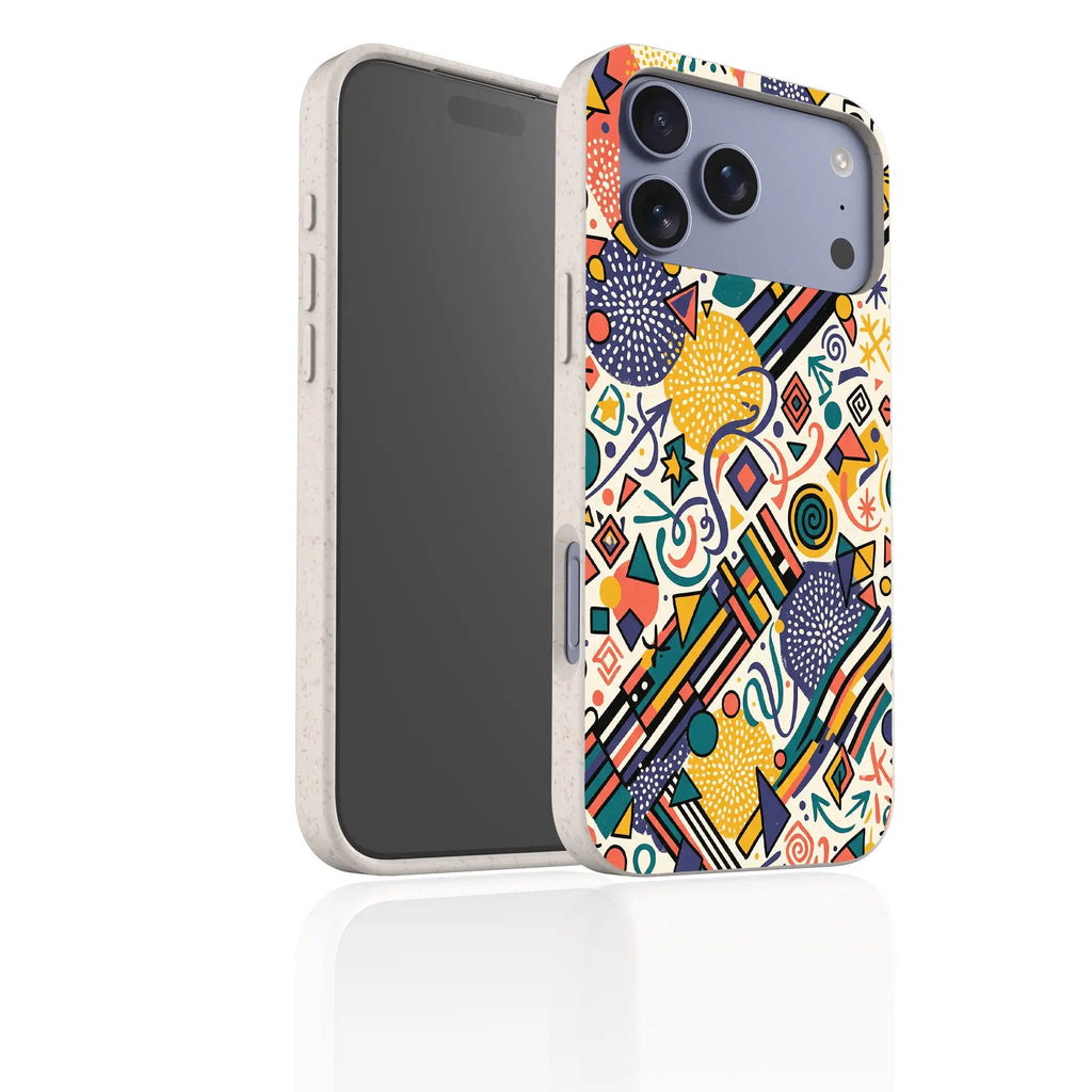 Festival Confetti (Daylight) by Ada Okoye — iPhone Bio-degradable Case — Finnaij