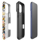 Festival Confetti (Daylight) by Ada Okoye — MagSafe Tough Case for iPhone — Finnaij