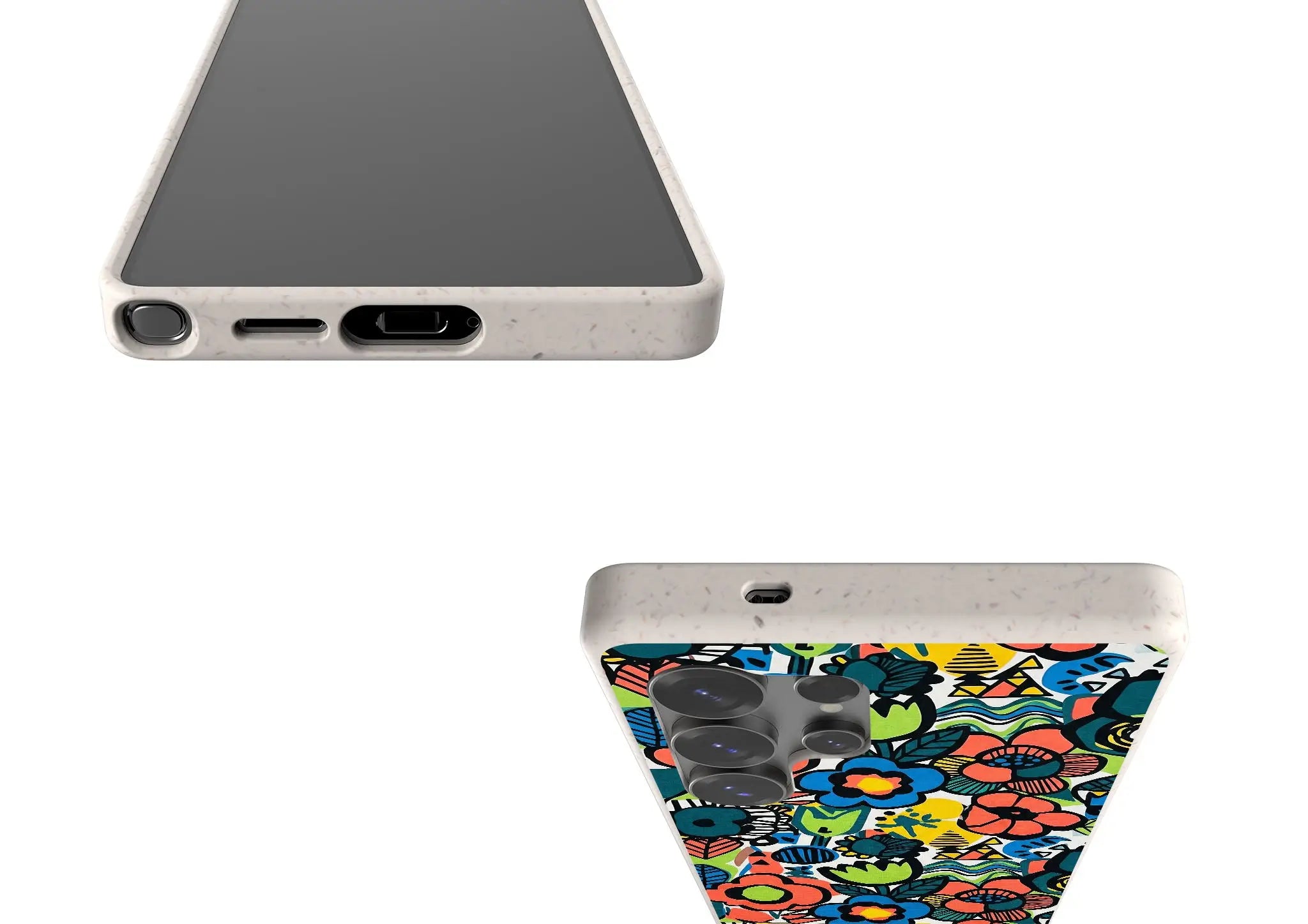 Floral Street Nordic by Salla Niemi — Samsung Galaxy Bio-degradable Case — Finnaij