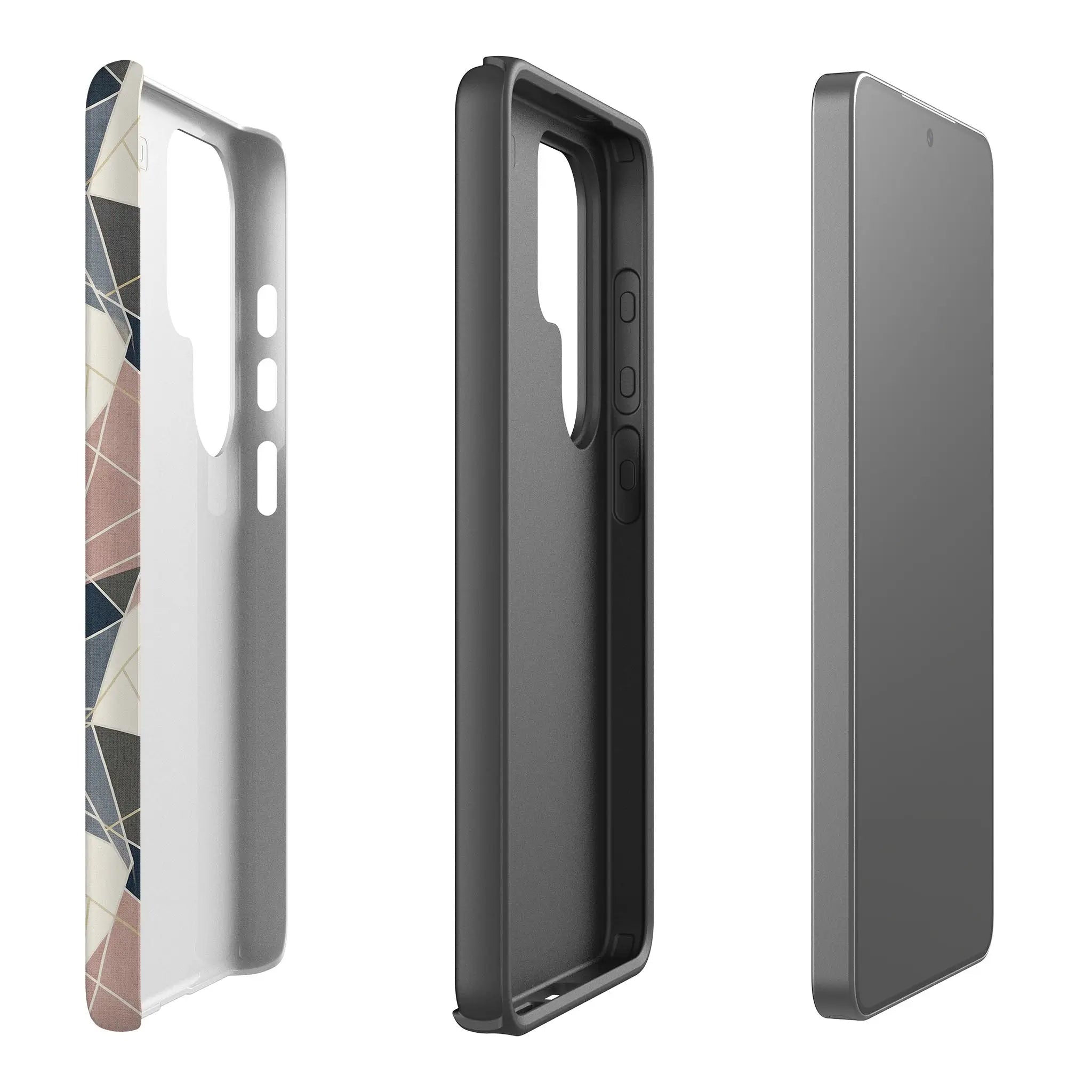 Frozen Lake Geometry by Elsi Vaarala — Tough Case for Samsung — Finnaij