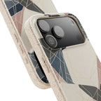 Frozen Lake Geometry by Elsi Vaarala — iPhone Bio-degradable Case — Finnaij