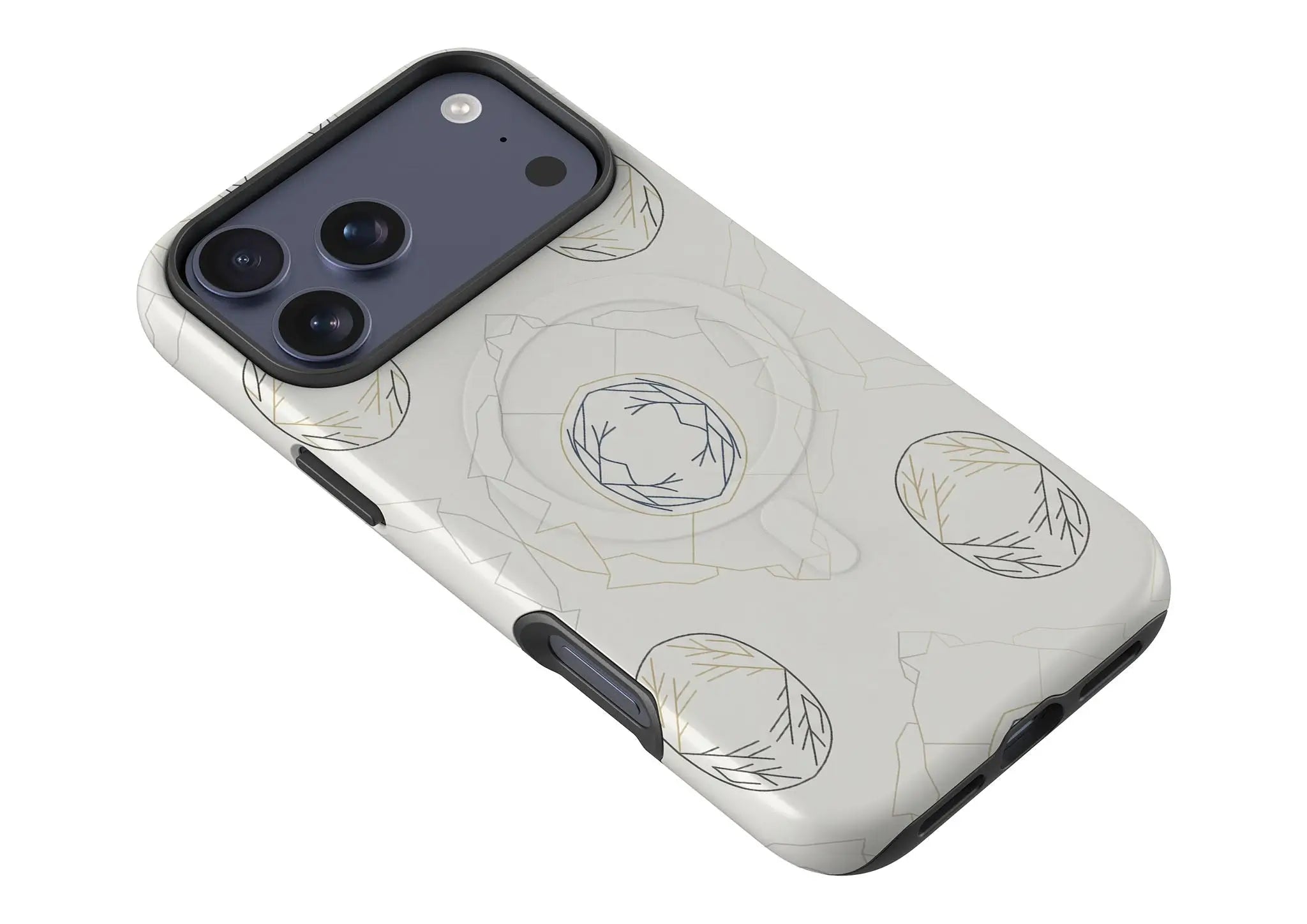 Frozen Lake Silence by Elsi Vaarala — Magsafe Tough Case for iPhone — Finnaij