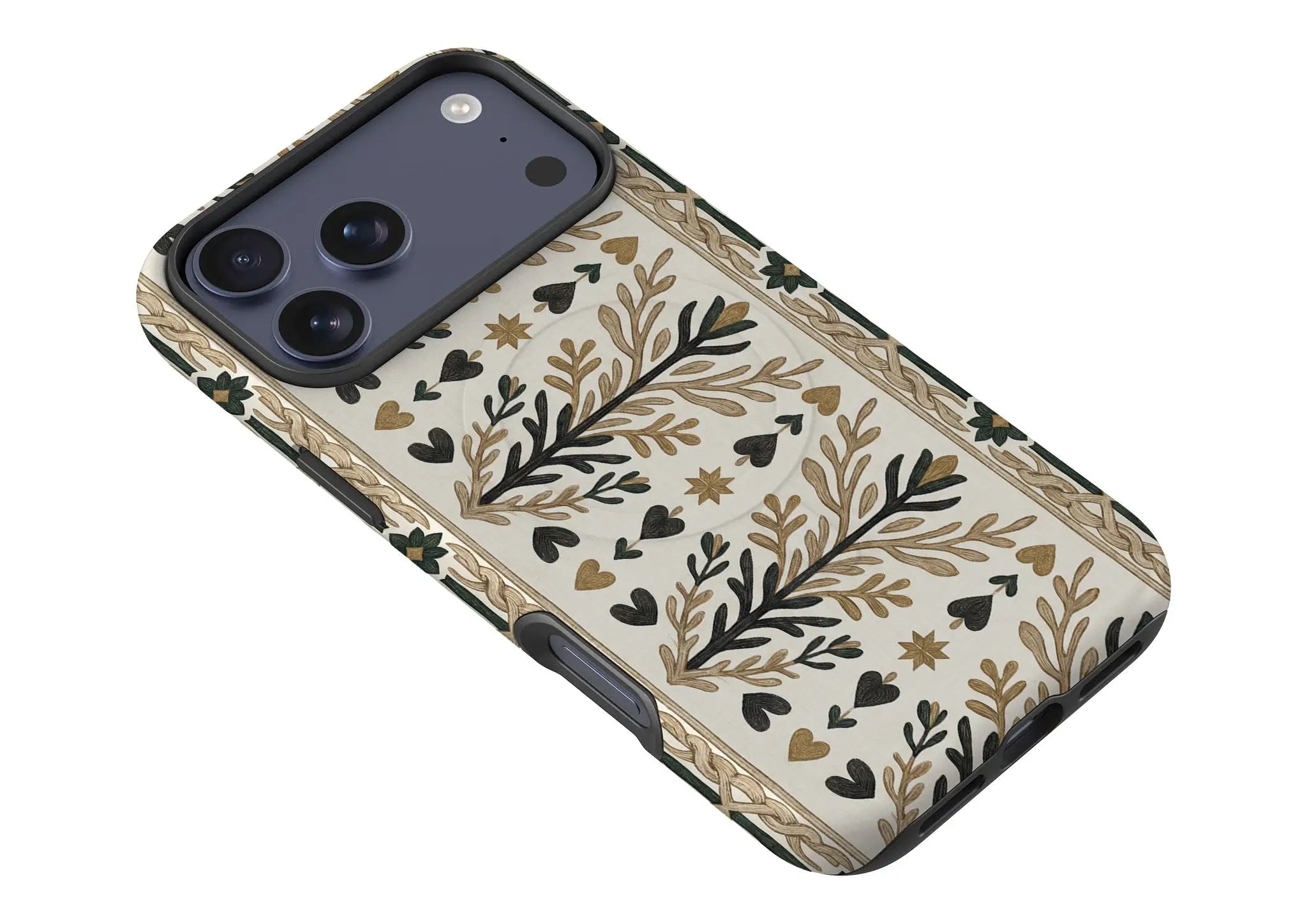 Heritage Border by Elsi Vaarala — Magsafe Tough Case for iPhone — Finnaij
