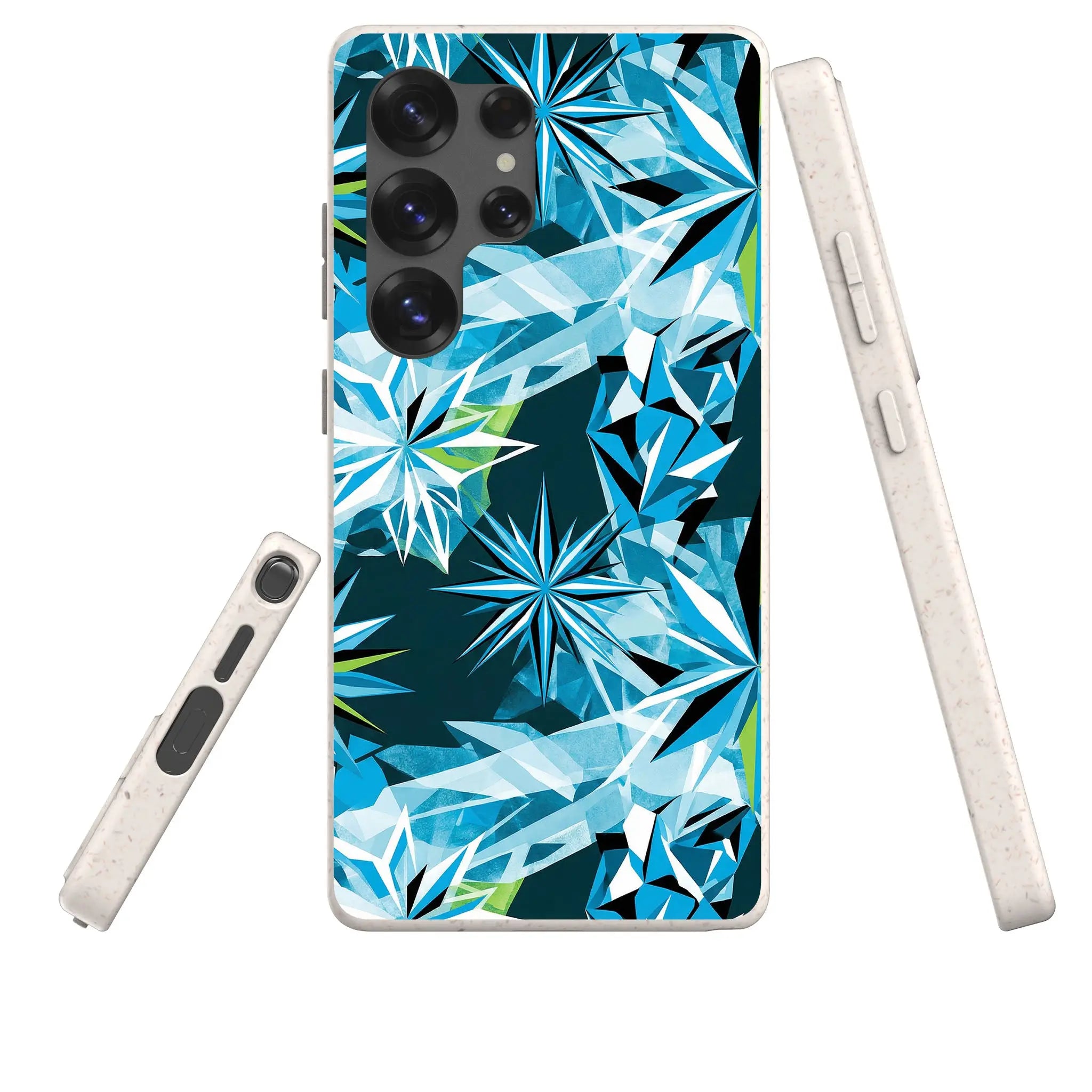 Ice Star Impact by Salla Niemi — Samsung Galaxy Bio-degradable Case — Three Quarter — Finnaij