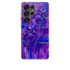 Iris Flowers by Frida Lövström — Samsung Galaxy Bio-degradable Case — Finnaij
