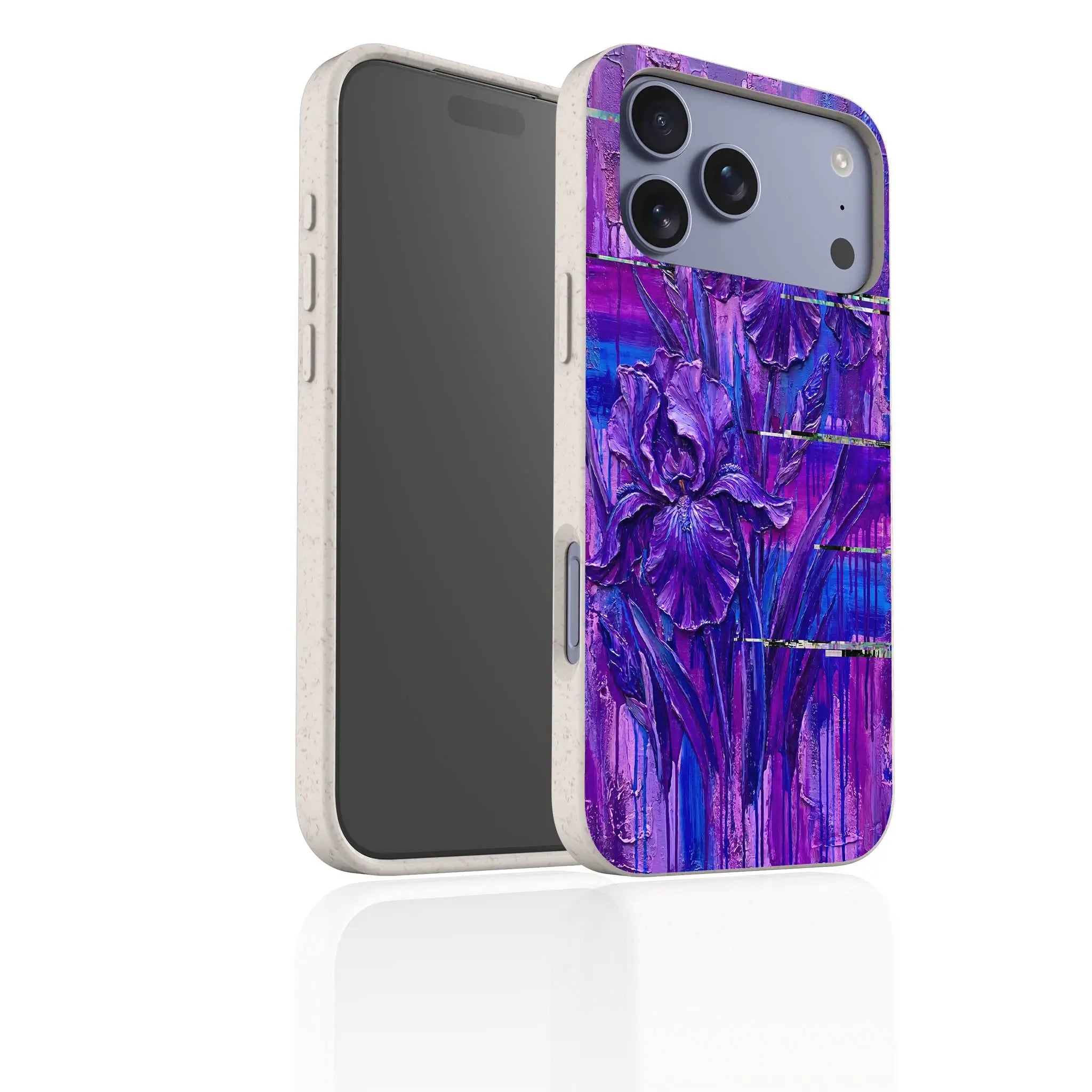 Iris Flowers by Frida Lövström — iPhone Bio-degradable Case — Finnaij