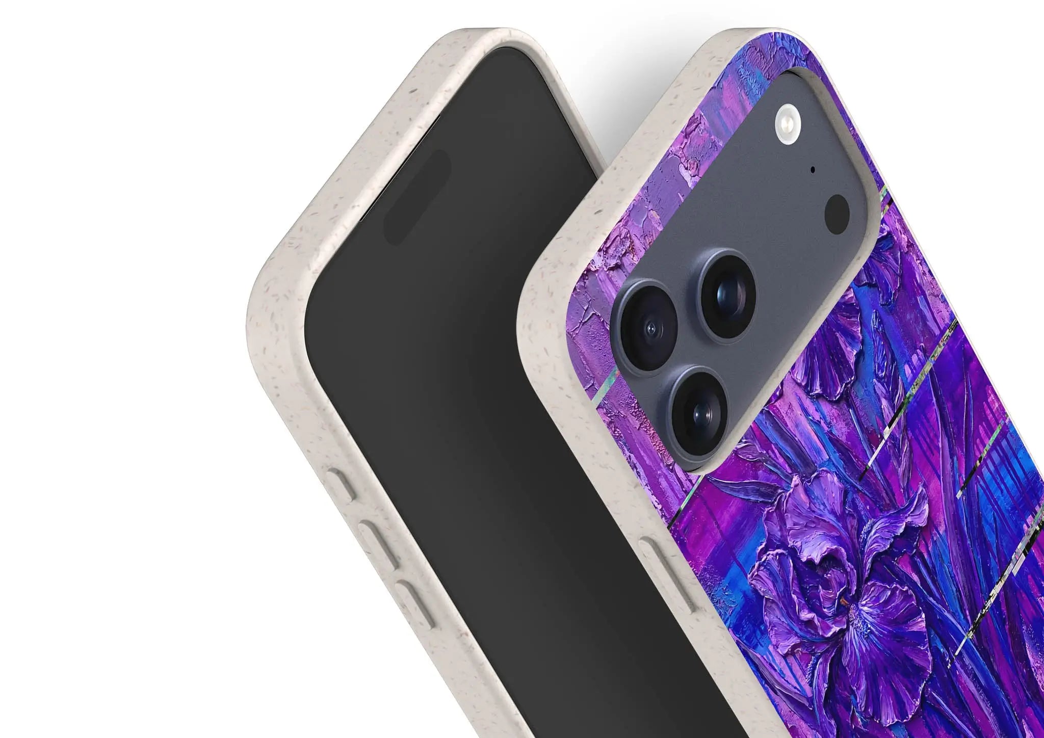 Iris Flowers by Frida Lövström — iPhone Bio-degradable Case — Finnaij