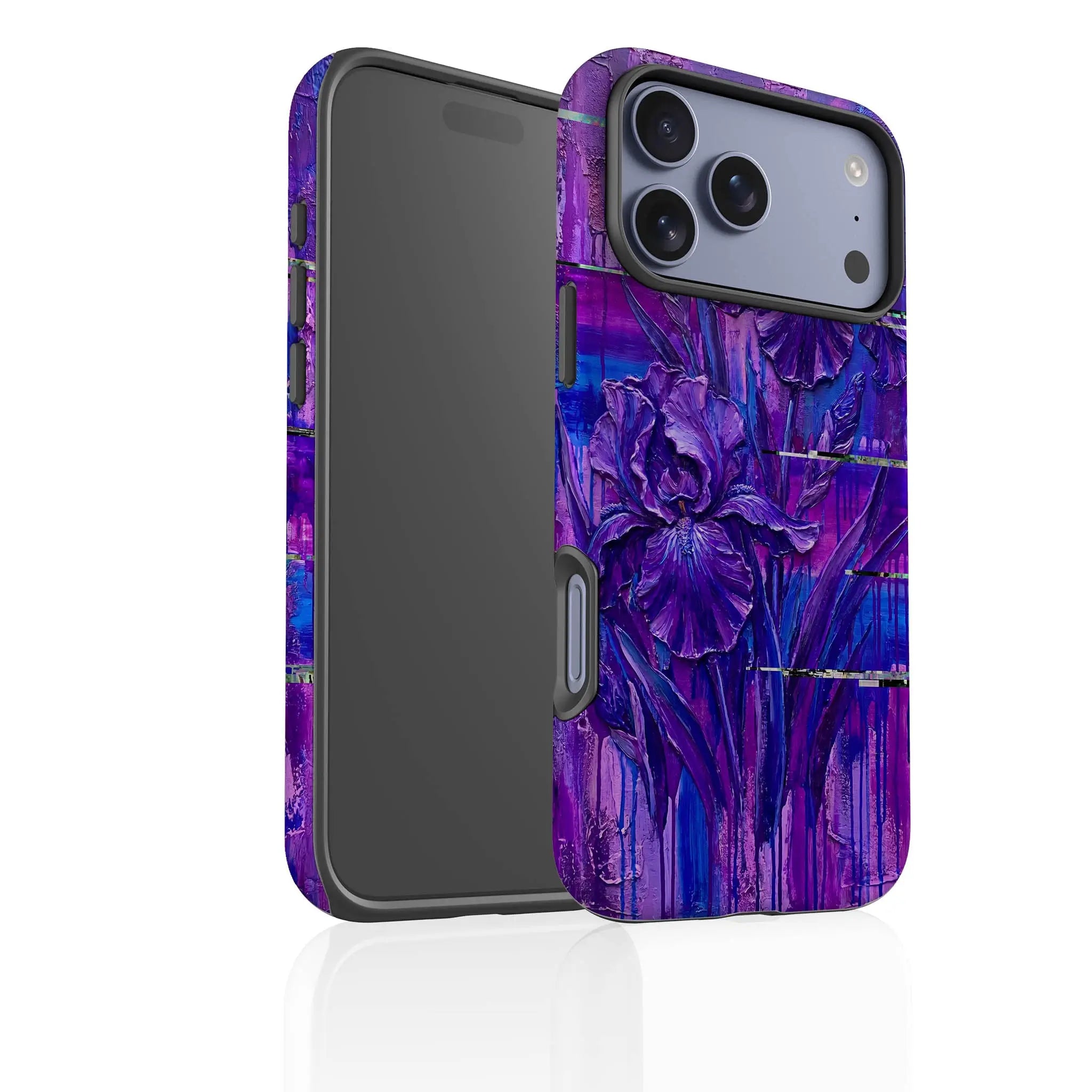 Iris Flowers by Frida Lövström — Tough Case for iPhone — Finnaij